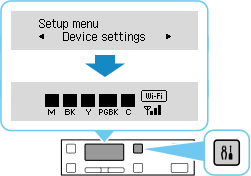Imagen: Pulse el botón Configuración